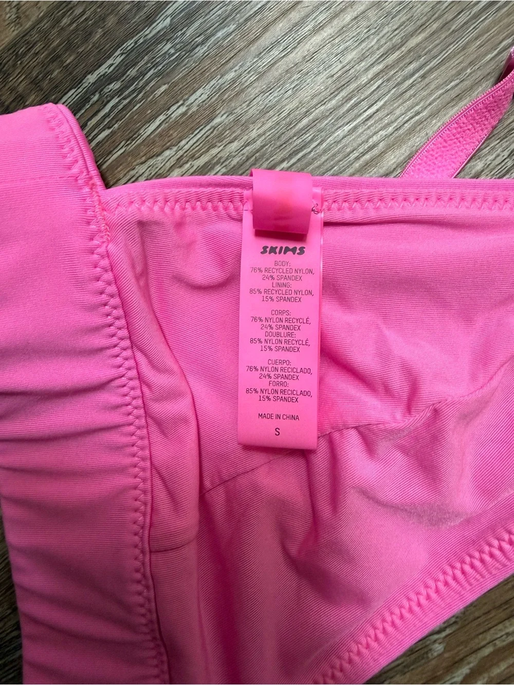 Skims swim top and bottom set size Small